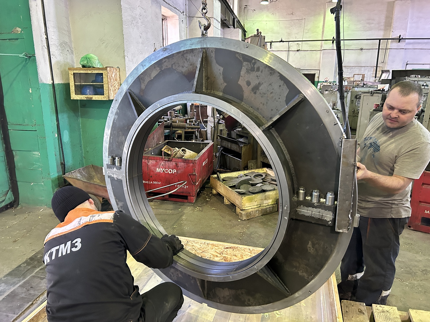 Продолжается проект по реализации реконструкции турбины 1953 года выпуска для Кентауской ТЭЦ. Турбина К-7,5-35 (АК-12 «Тамара») Чешского производства