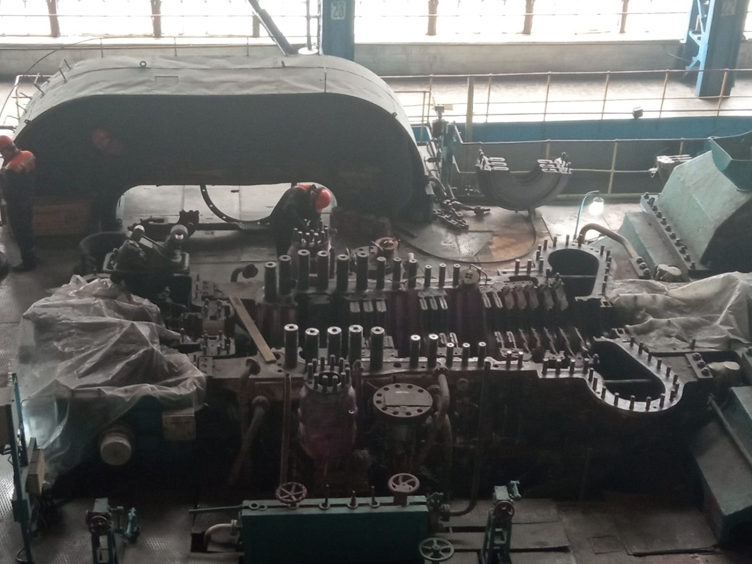 С 23.05.2024 г. по 18.06.2024 г.  выполнены работы по капитальному ремонту и техническому обслуживанию электрогидравлической системы регулирования турбоагрегата ПТ-25/30-90/10М КТЗ ст.№6 АО «Актобе ТЭЦ». 